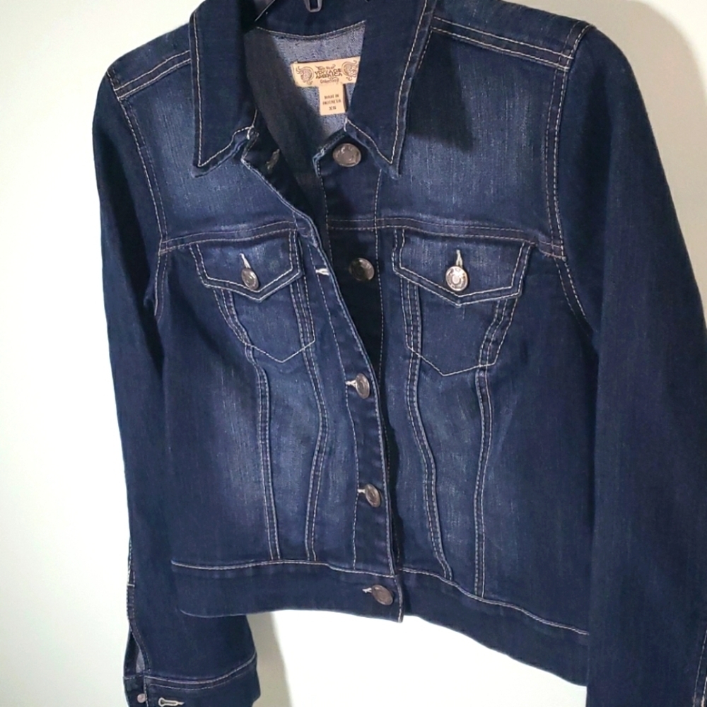 Vintage America Collection women's jean jacket, size xs